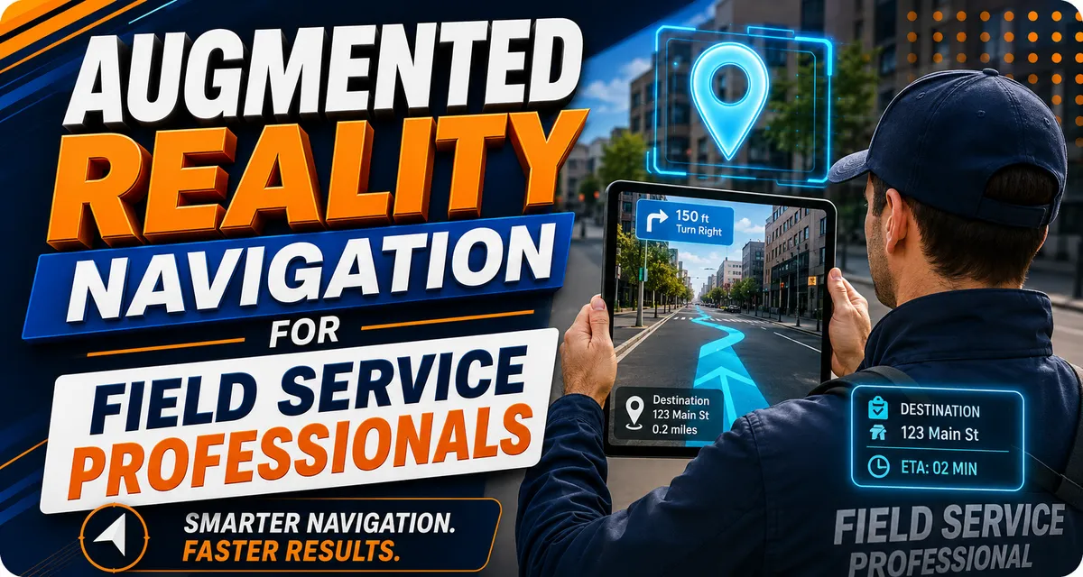 Augmented Reality Navigation for Field Service Professionals