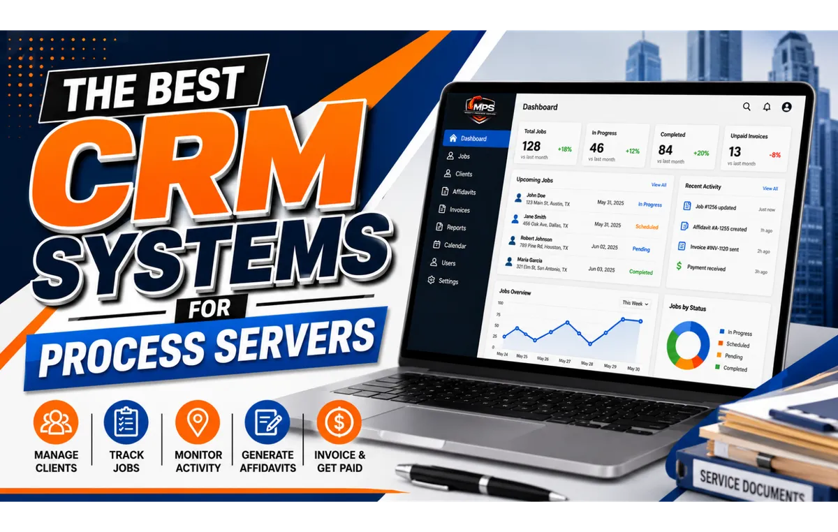 The Best CRM Systems for Process Servers