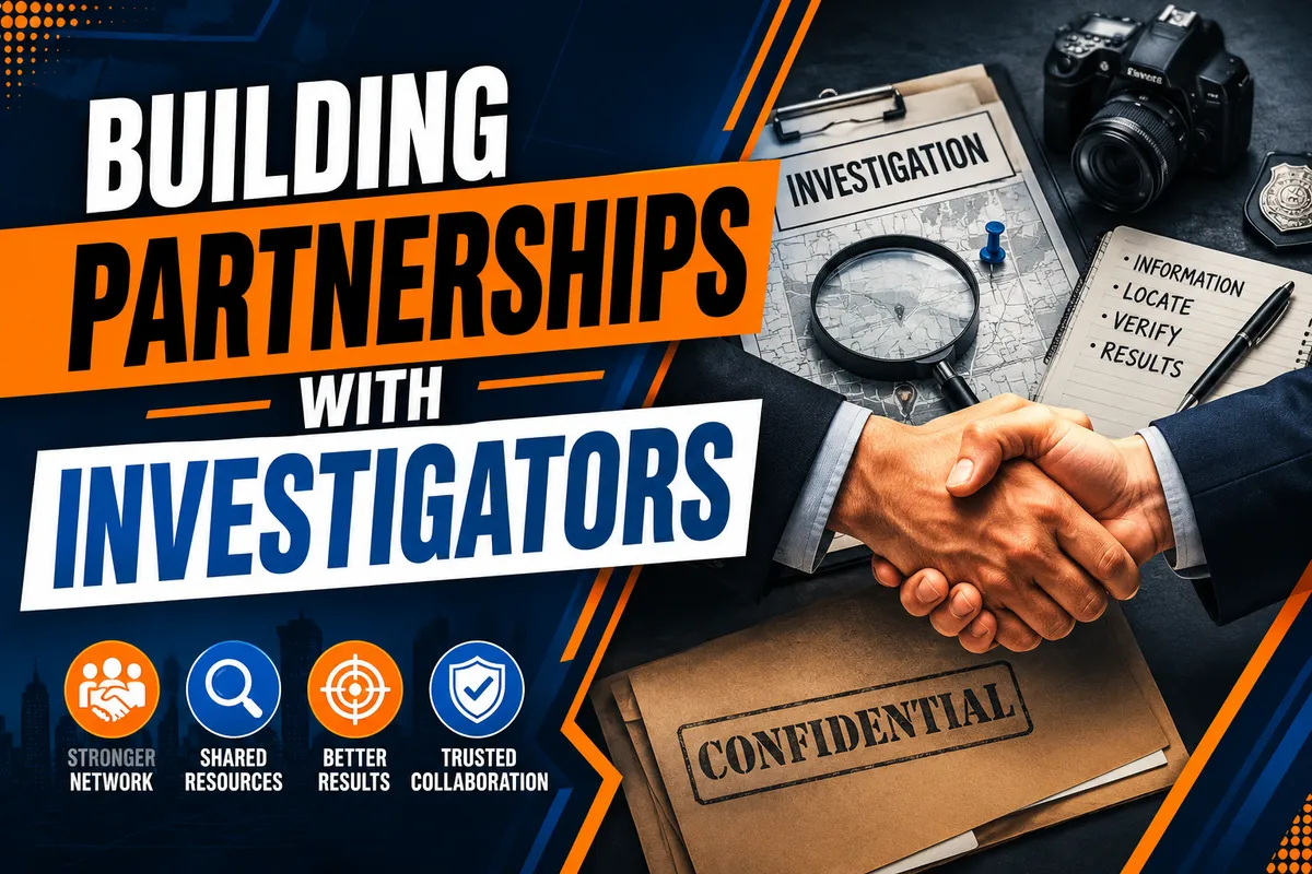Building Partnerships with Investigators
