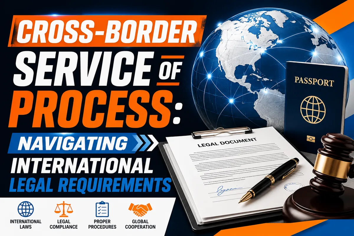 Cross-Border Service of Process: Navigating International Legal Requirements