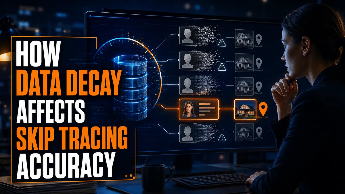 How Data Decay Affects Skip Tracing Accuracy