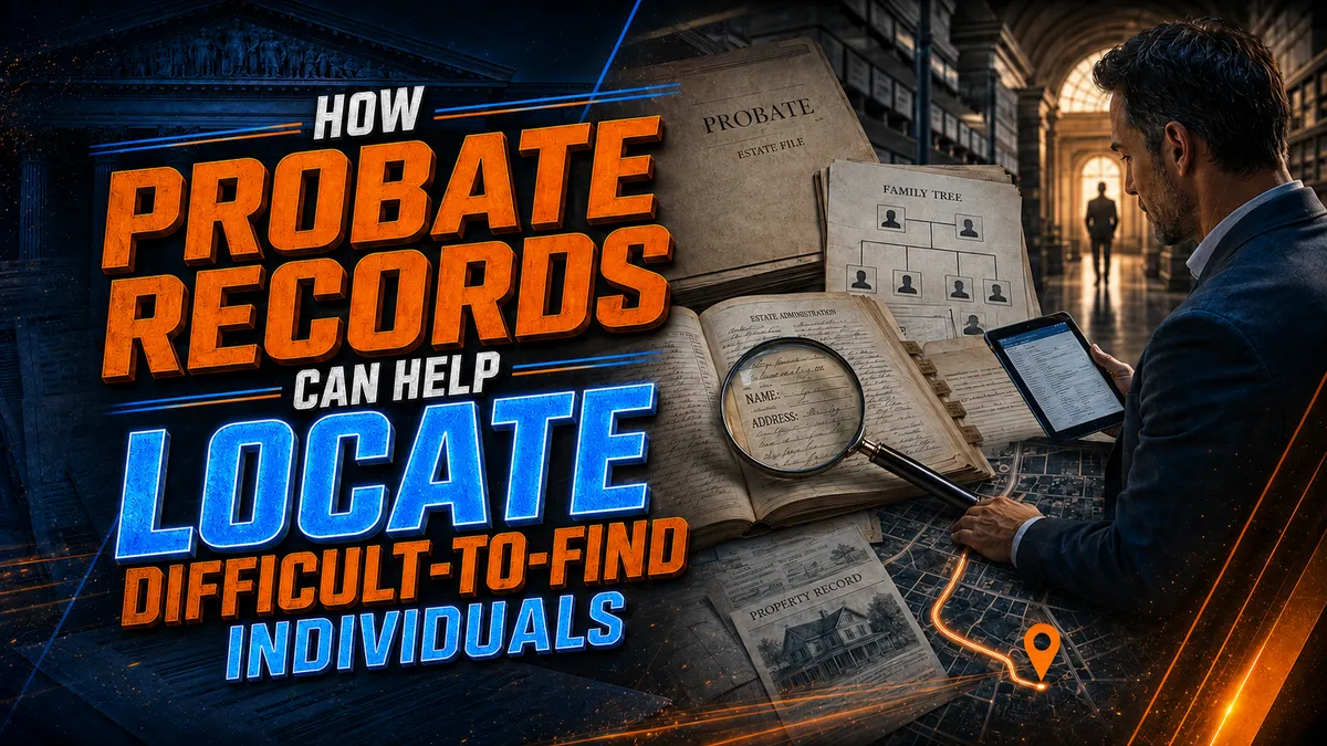 How Probate Records Can Help Locate Difficult-to-Find Individuals