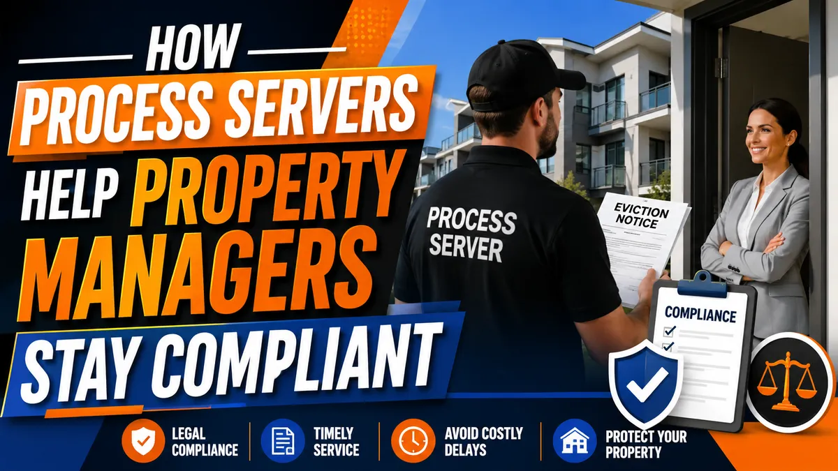 How Process Servers Help Property Managers Stay Compliant