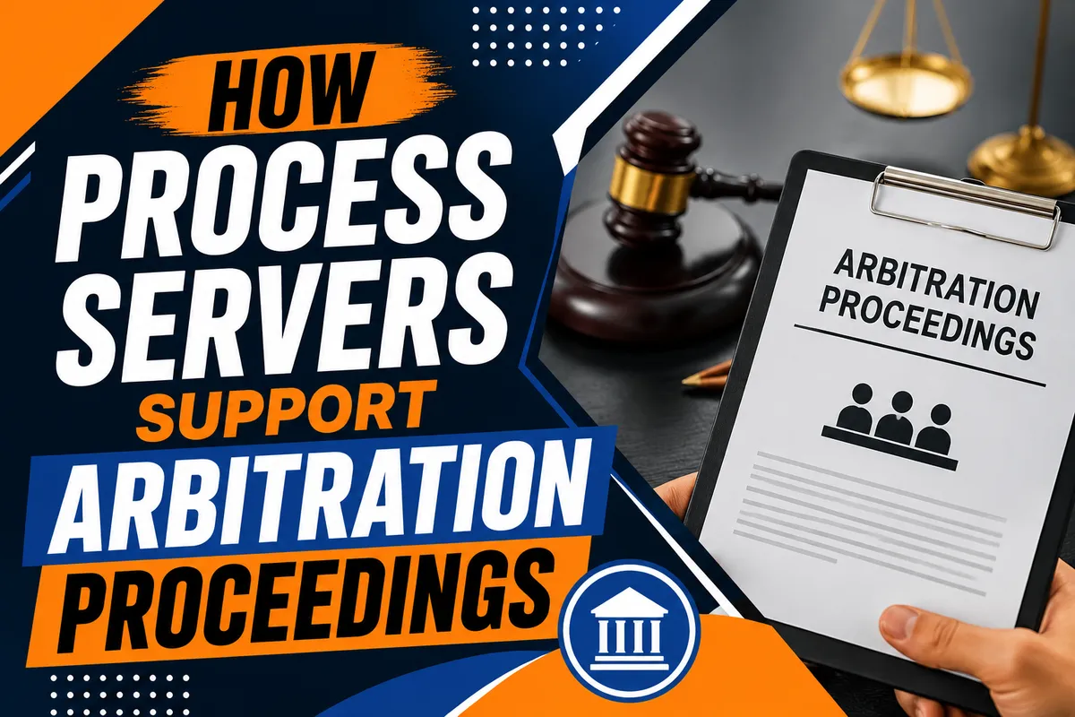 How Process Servers Support Arbitration Proceedings