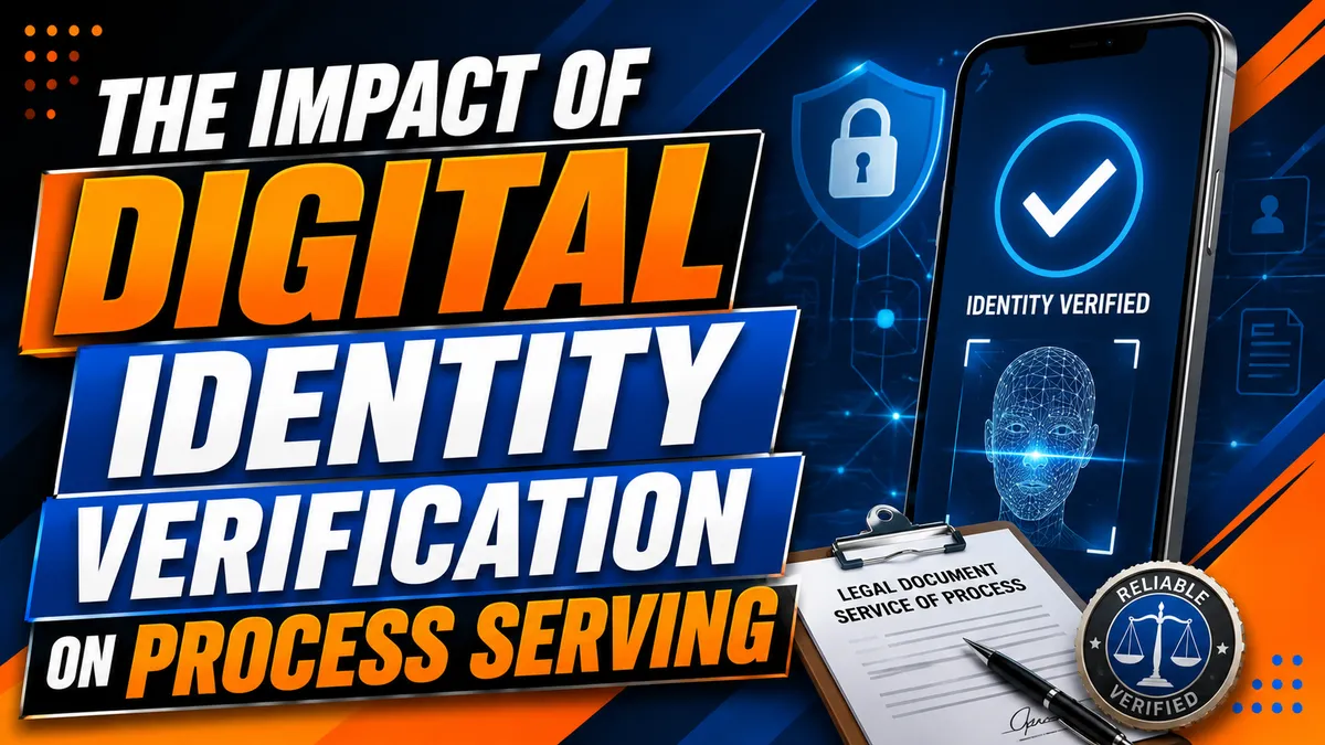The Impact of Digital Identity Verification on Process Serving