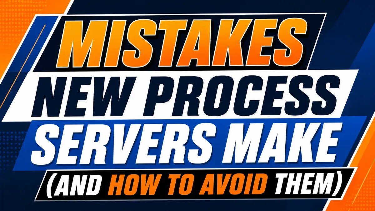 Mistakes New Process Servers Make (And How to Avoid Them)