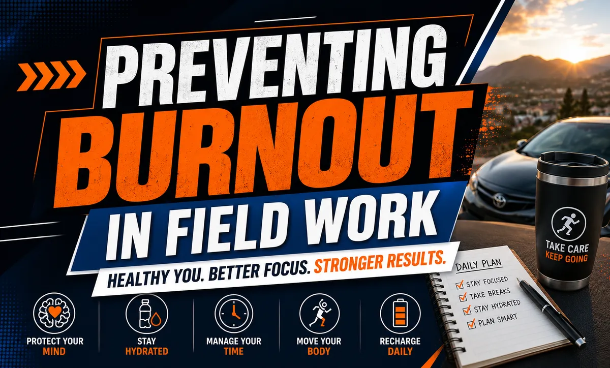 Preventing Burnout in Field Work