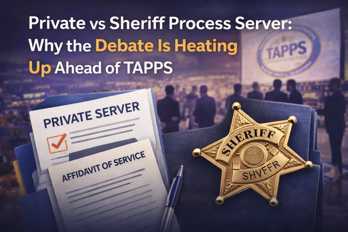 Private vs Sheriff Process Servers: Key Differences