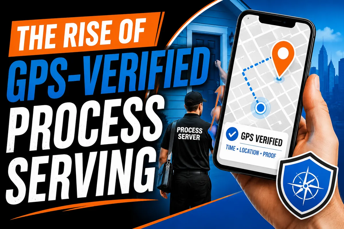 The Rise of GPS-Verified Process Serving: Transforming Legal Document Delivery