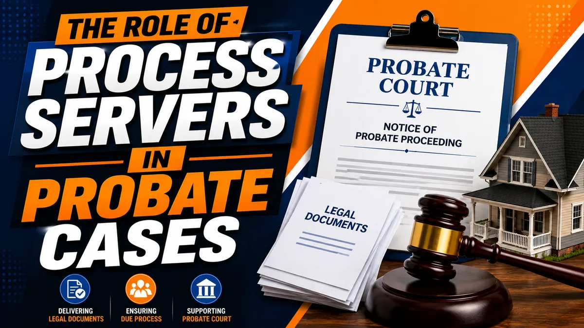 The Role of Process Servers in Probate Cases