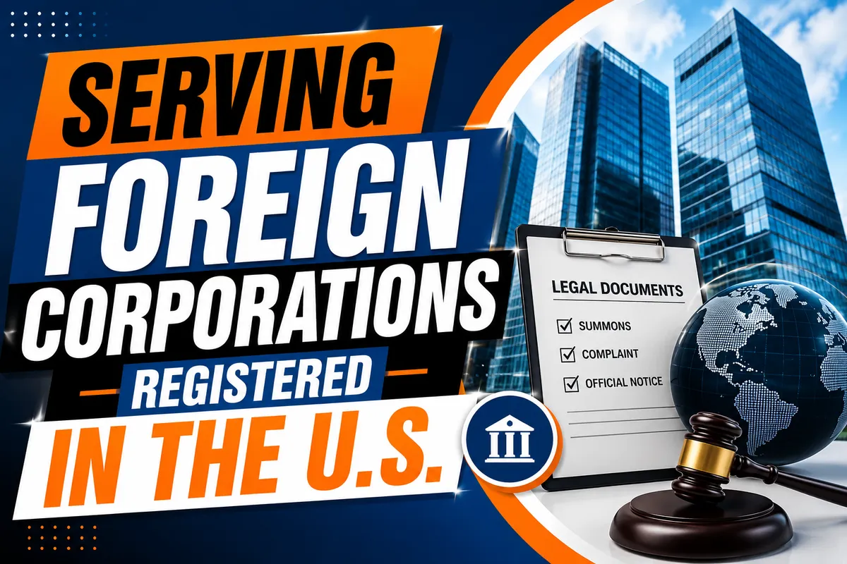 Serving Foreign Corporations Registered in the U.S.
