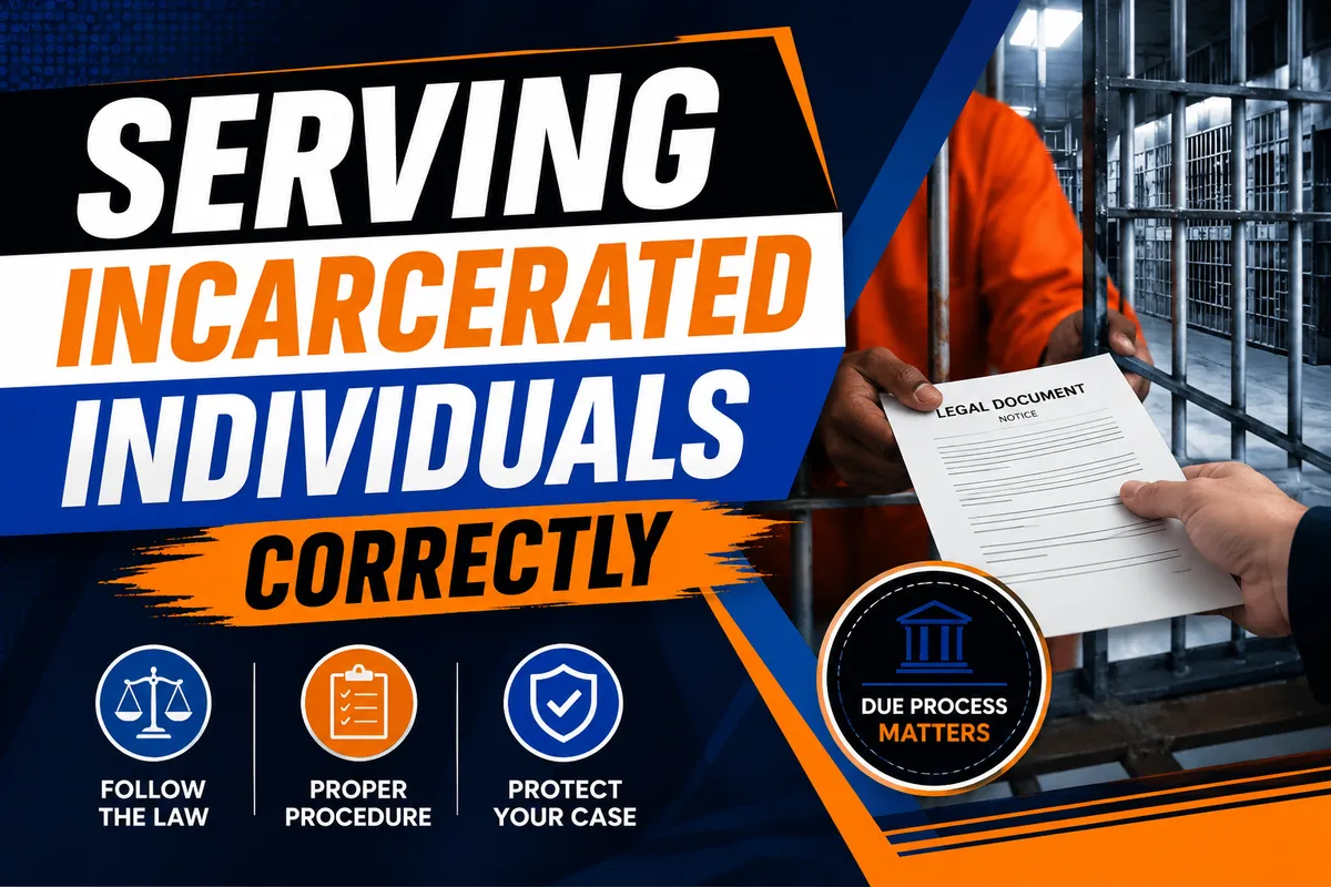 Serving Incarcerated Individuals Correctly