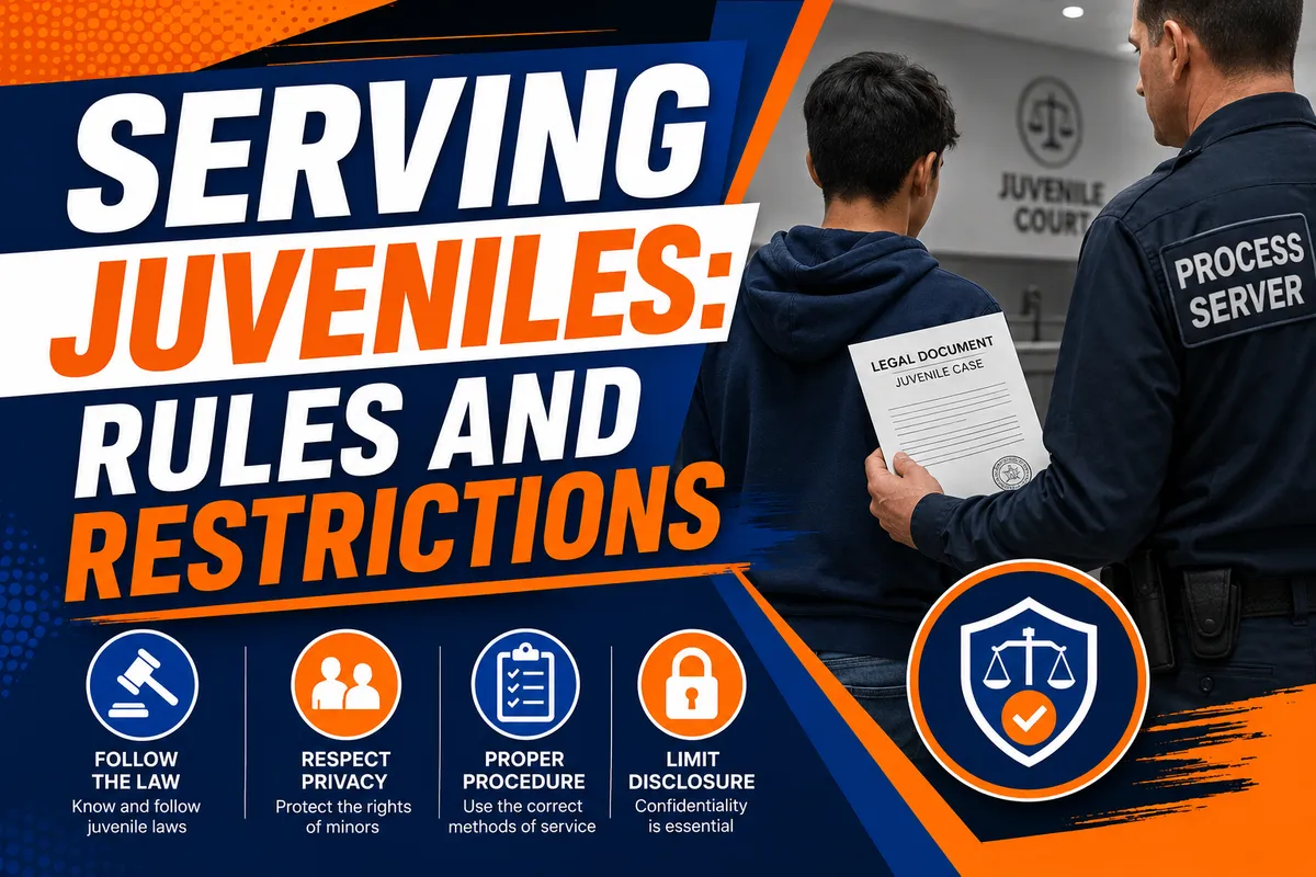 Serving Juveniles: Rules and Restrictions