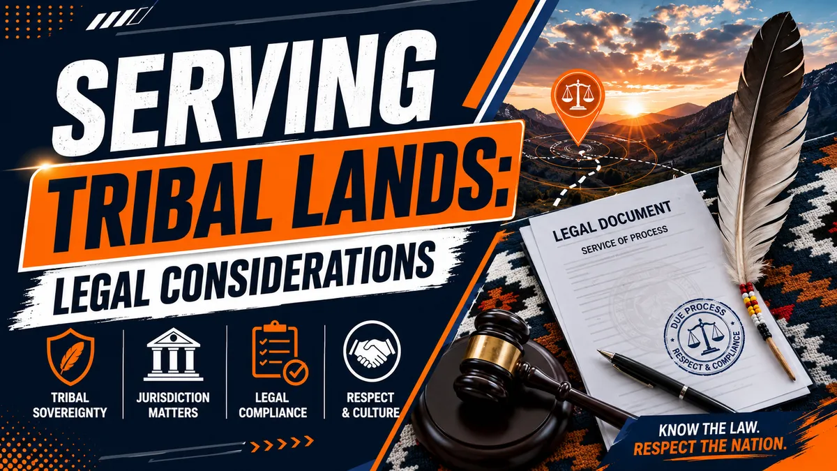 Serving Tribal Lands: Legal Considerations